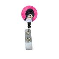 Carolines Treasures Portuguese Water Dog Retractable Badge Reel Or Id Holder With Clip SS4766-PK-BR